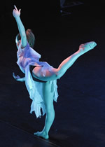 A dancer from the YSDD production, The Masquerade